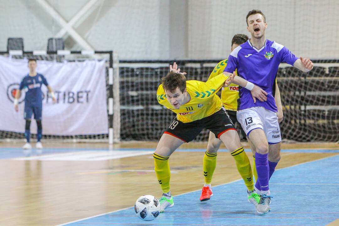 Futsalo A lyga: „Žalgiris“ – „Vikingai“ 6:4