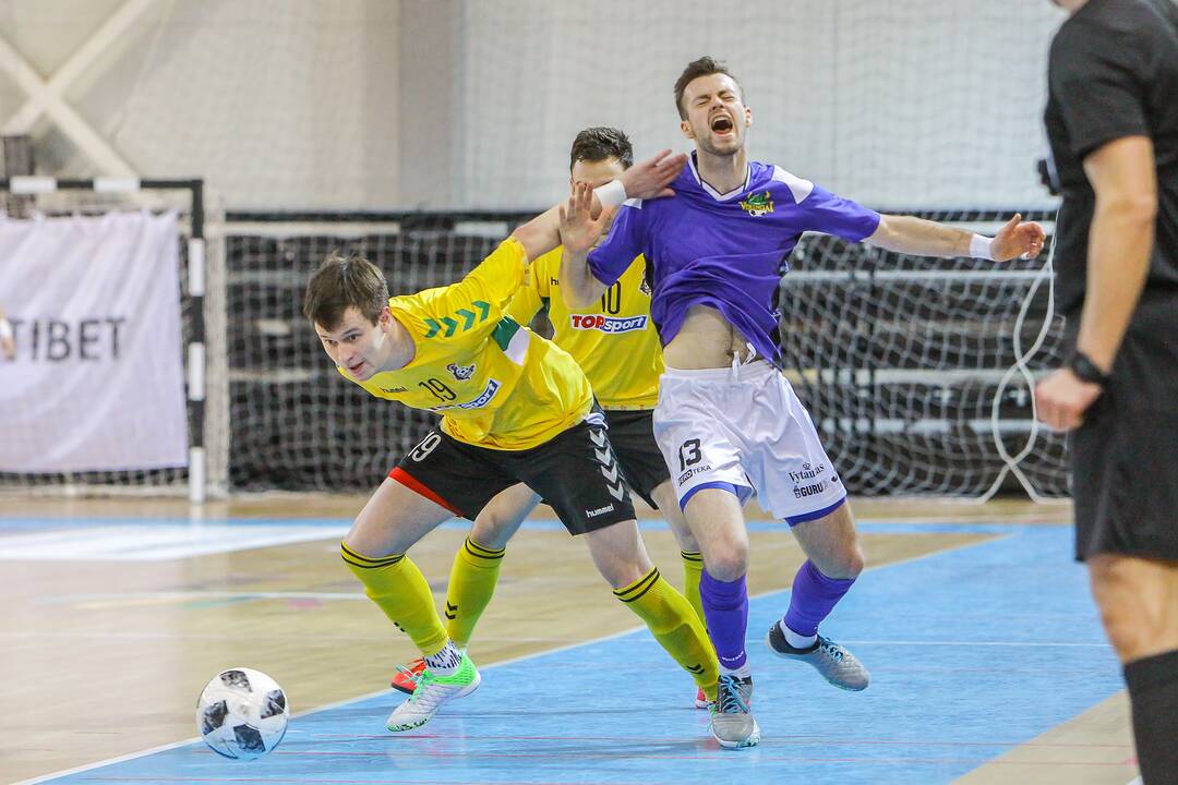 Futsalo A lyga: „Žalgiris“ – „Vikingai“ 6:4