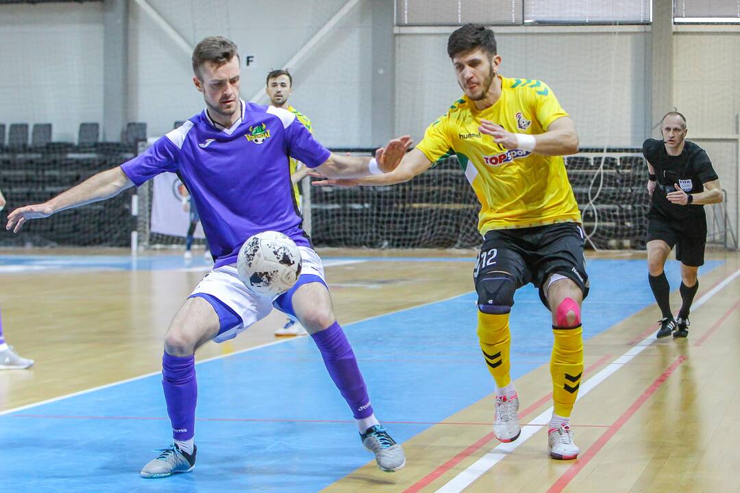 Futsalo A lyga: „Žalgiris“ – „Vikingai“ 6:4