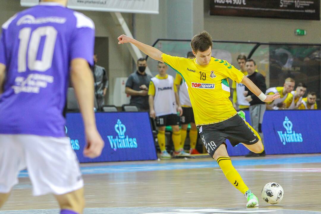 Futsalo A lyga: „Žalgiris“ – „Vikingai“ 6:4