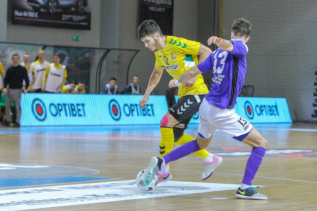 Futsalo A lyga: „Žalgiris“ – „Vikingai“ 6:4