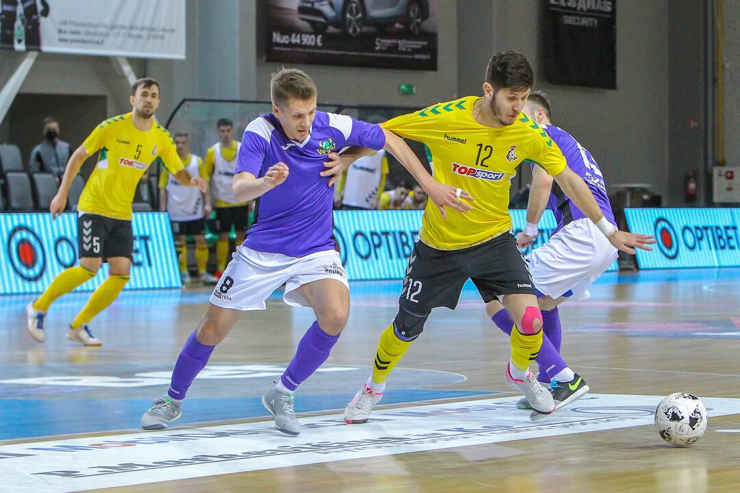 Futsalo A lyga: „Žalgiris“ – „Vikingai“ 6:4