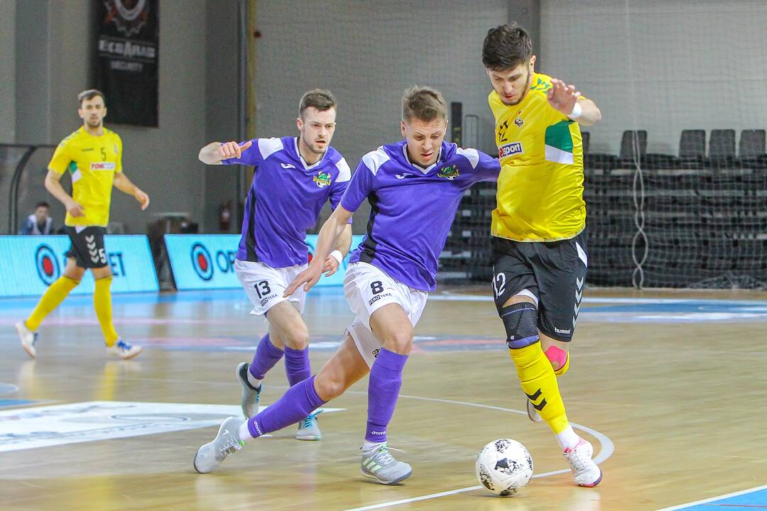 Futsalo A lyga: „Žalgiris“ – „Vikingai“ 6:4