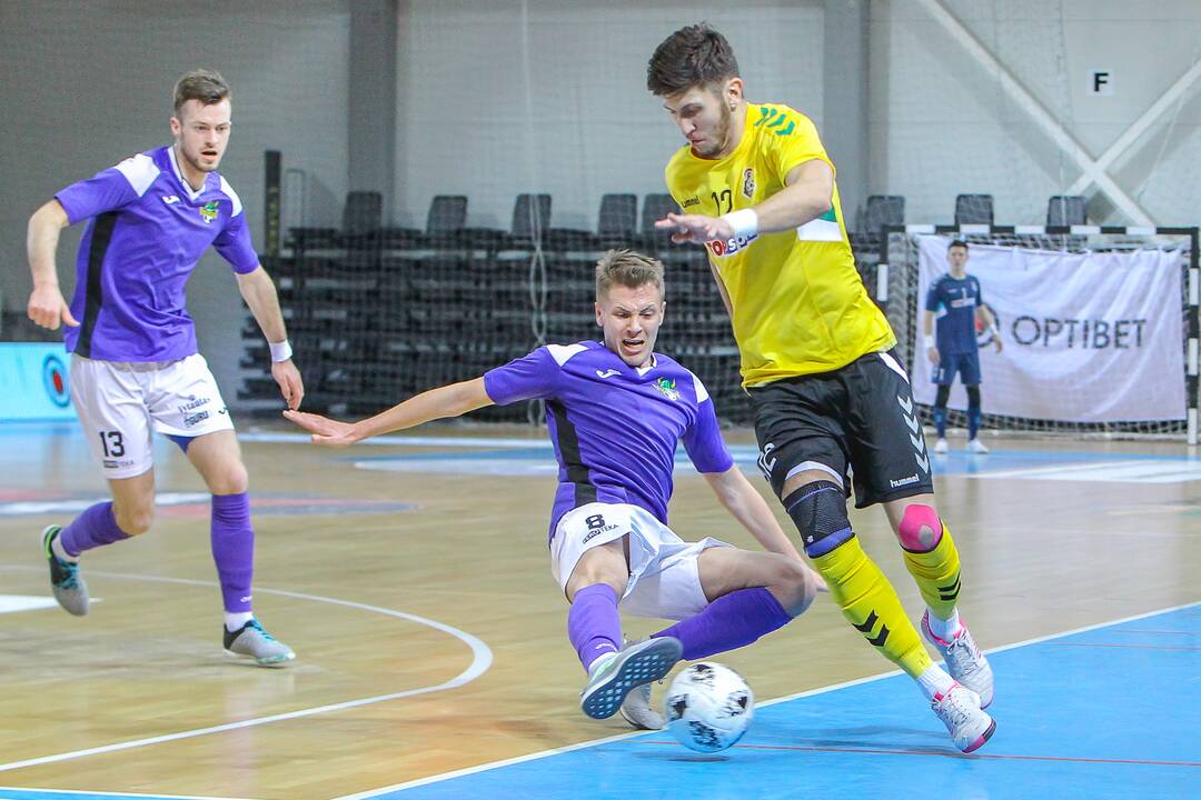 Futsalo A lyga: „Žalgiris“ – „Vikingai“ 6:4
