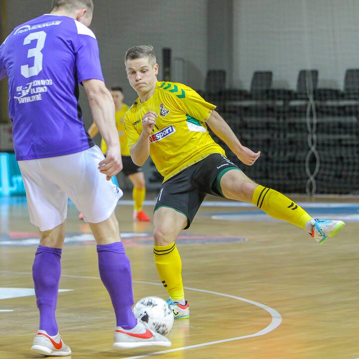 Futsalo A lyga: „Žalgiris“ – „Vikingai“ 6:4