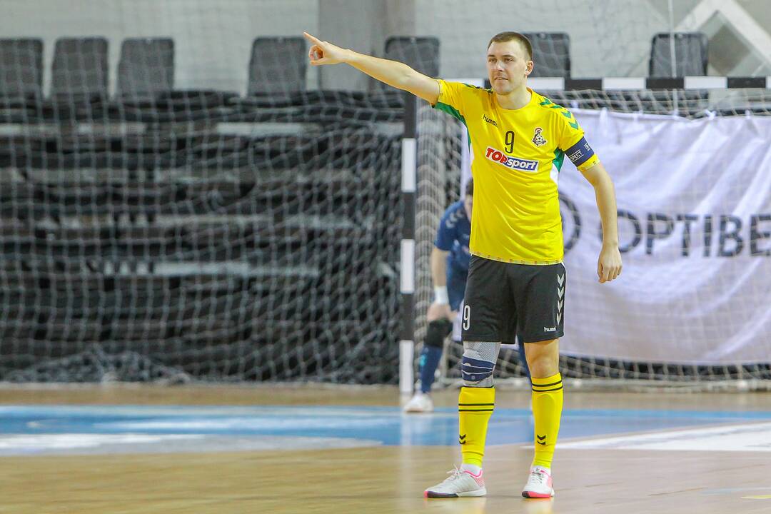 Futsalo A lyga: „Žalgiris“ – „Vikingai“ 6:4