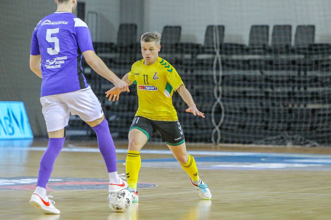 Futsalo A lyga: „Žalgiris“ – „Vikingai“ 6:4