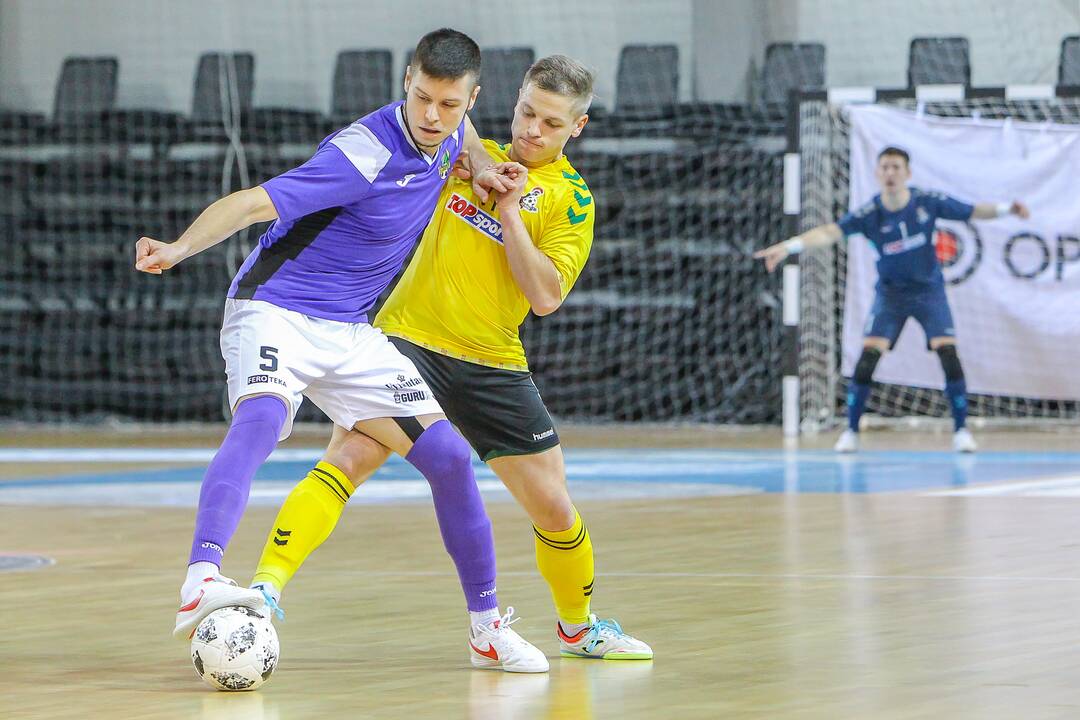 Futsalo A lyga: „Žalgiris“ – „Vikingai“ 6:4