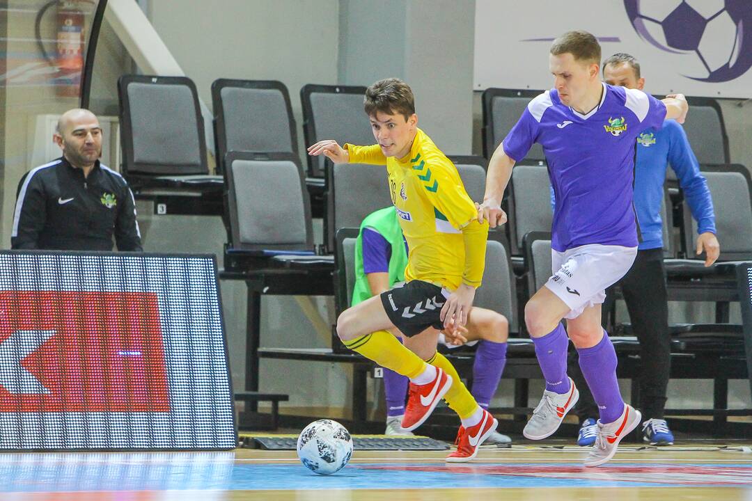 Futsalo A lyga: „Žalgiris“ – „Vikingai“ 6:4