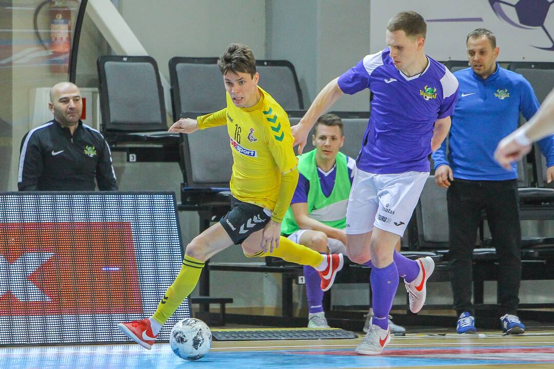 Futsalo A lyga: „Žalgiris“ – „Vikingai“ 6:4