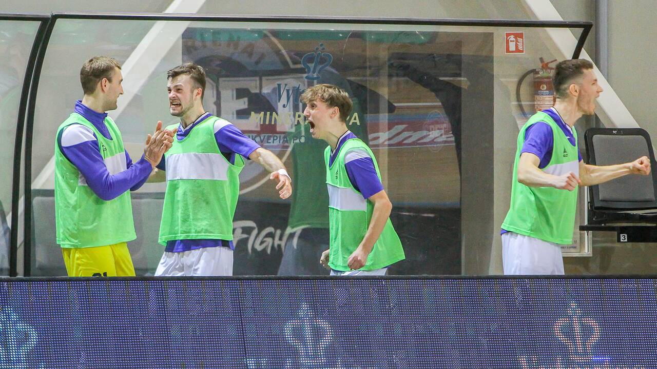 Futsalo A lyga: „Žalgiris“ – „Vikingai“ 6:4