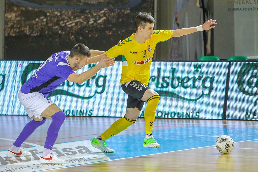 Futsalo A lyga: „Žalgiris“ – „Vikingai“ 6:4