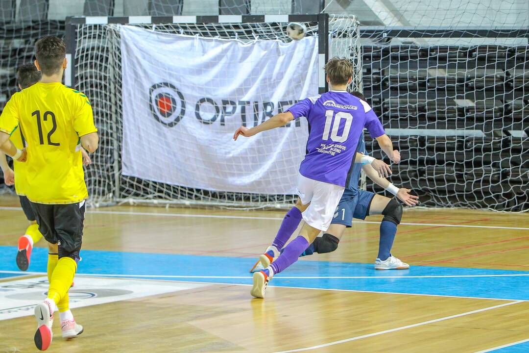 Futsalo A lyga: „Žalgiris“ – „Vikingai“ 6:4