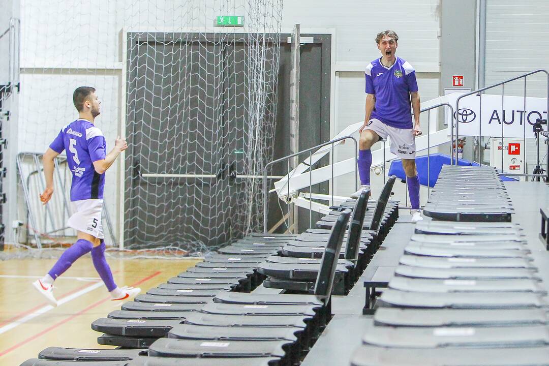 Futsalo A lyga: „Žalgiris“ – „Vikingai“ 6:4