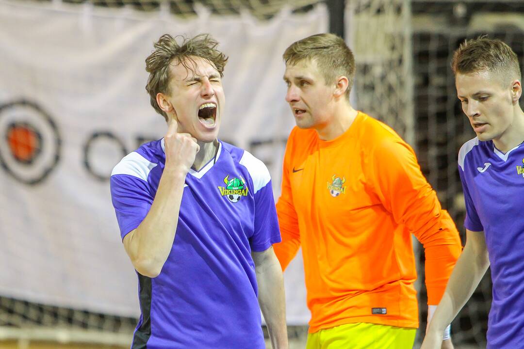 Futsalo A lyga: „Žalgiris“ – „Vikingai“ 6:4