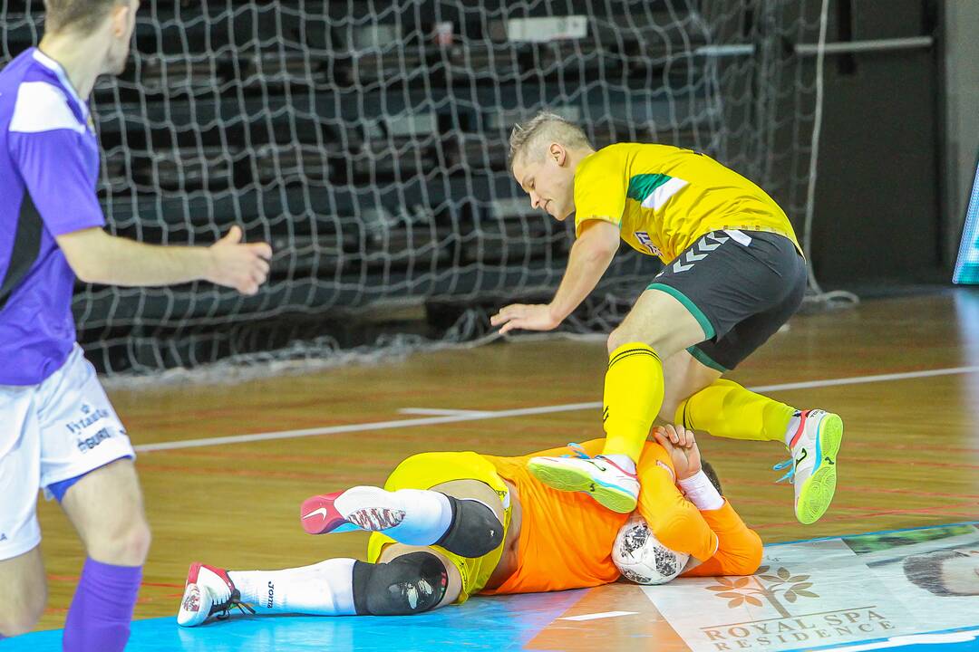 Futsalo A lyga: „Žalgiris“ – „Vikingai“ 6:4