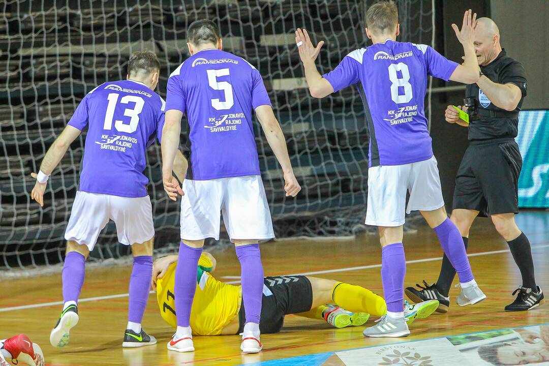 Futsalo A lyga: „Žalgiris“ – „Vikingai“ 6:4
