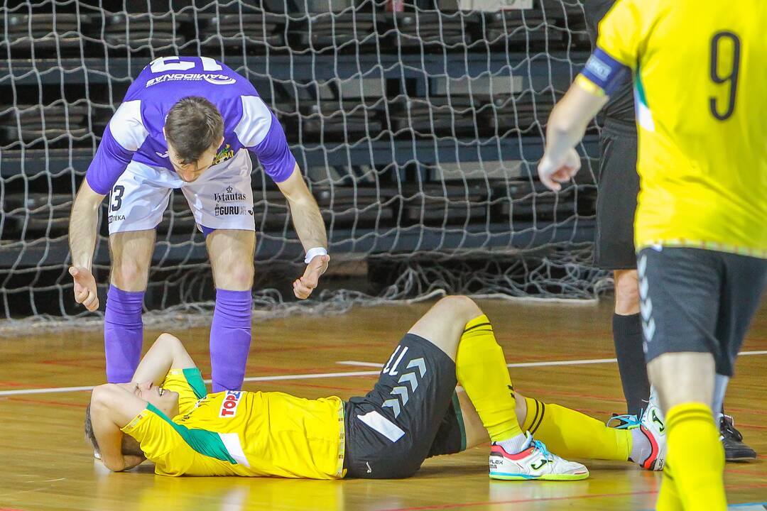 Futsalo A lyga: „Žalgiris“ – „Vikingai“ 6:4