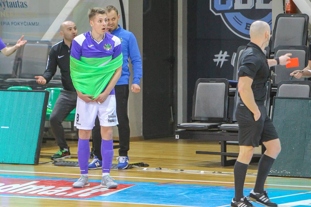 Futsalo A lyga: „Žalgiris“ – „Vikingai“ 6:4