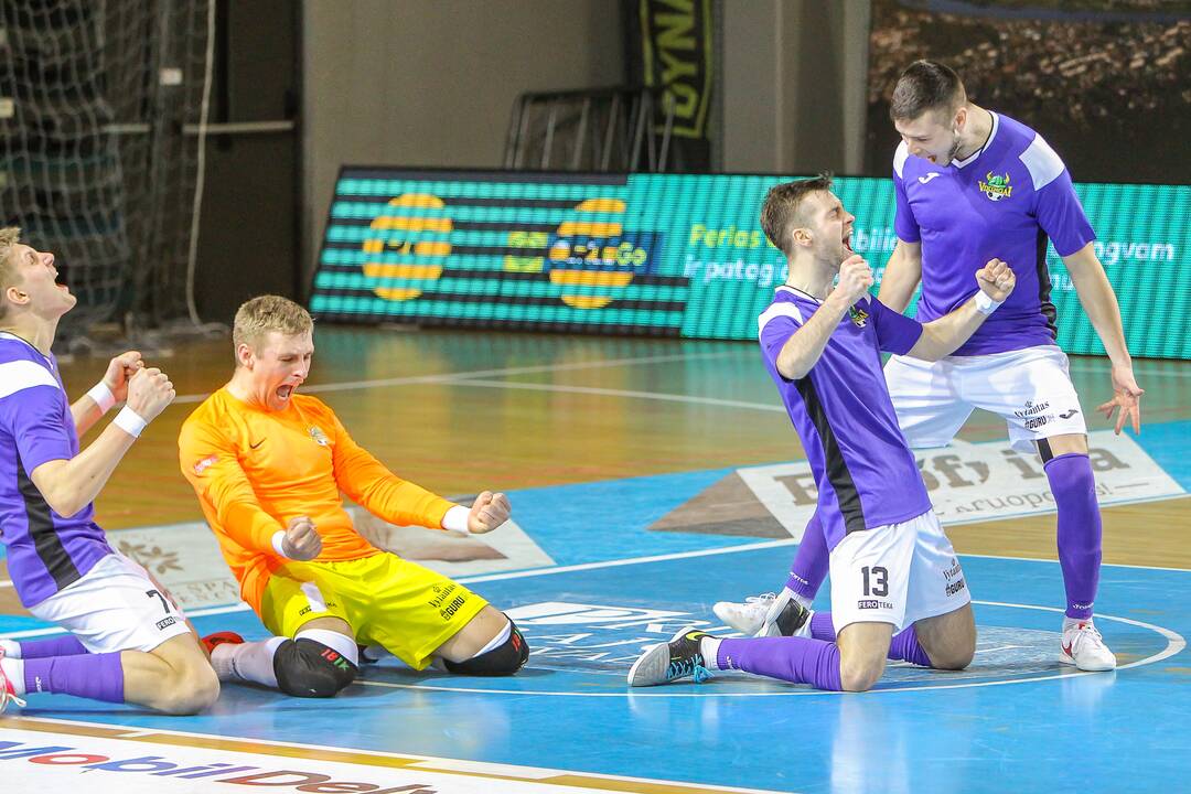 Futsalo A lyga: „Žalgiris“ – „Vikingai“ 6:4