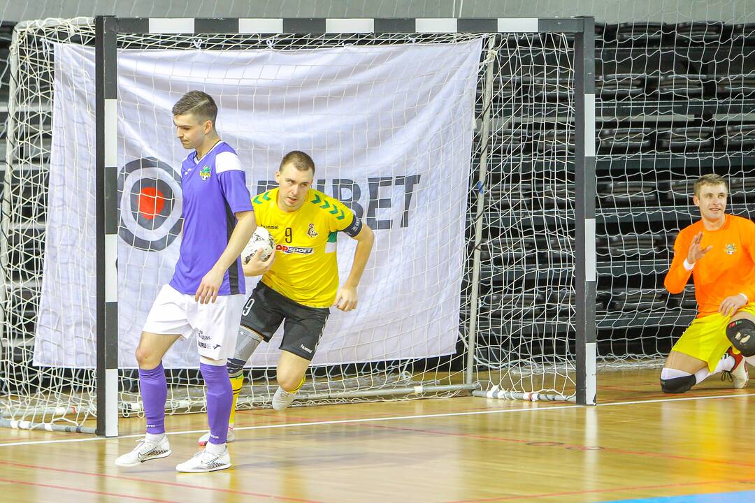 Futsalo A lyga: „Žalgiris“ – „Vikingai“ 6:4