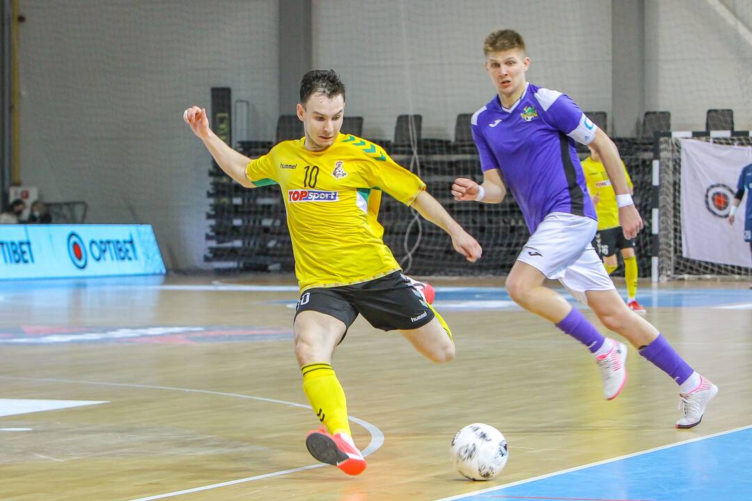 Futsalo A lyga: „Žalgiris“ – „Vikingai“ 6:4