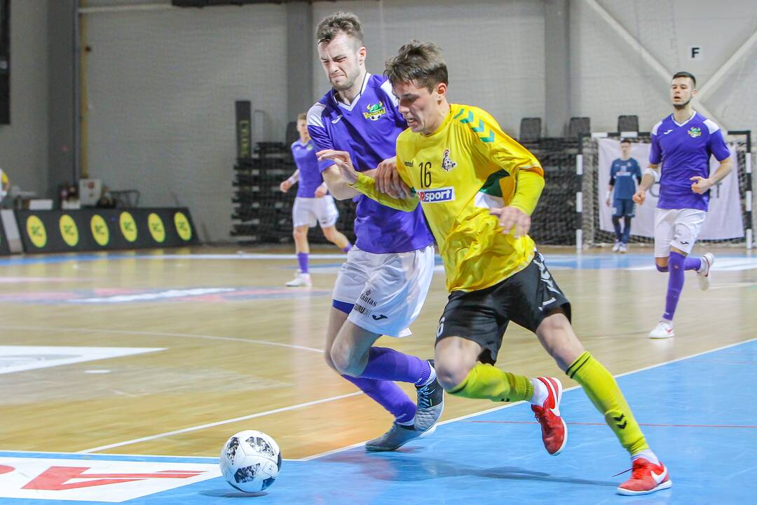 Futsalo A lyga: „Žalgiris“ – „Vikingai“ 6:4