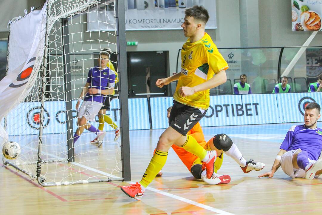 Futsalo A lyga: „Žalgiris“ – „Vikingai“ 6:4