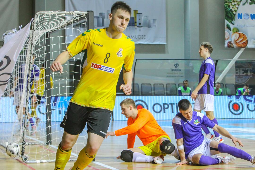 Futsalo A lyga: „Žalgiris“ – „Vikingai“ 6:4