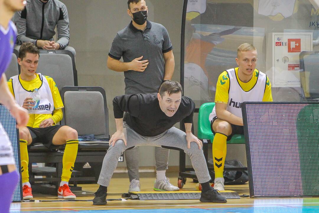 Futsalo A lyga: „Žalgiris“ – „Vikingai“ 6:4