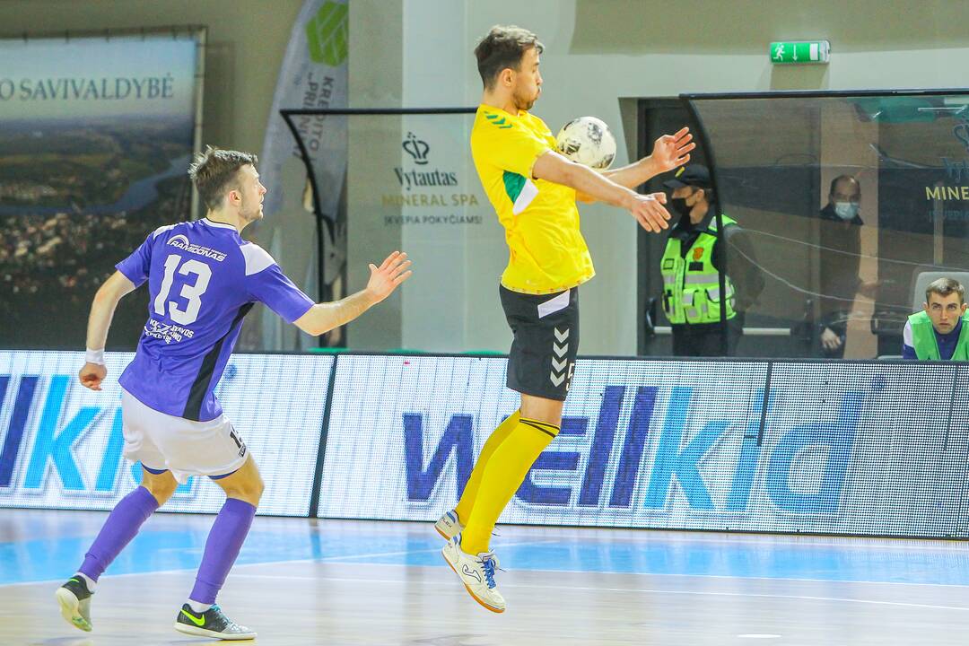 Futsalo A lyga: „Žalgiris“ – „Vikingai“ 6:4