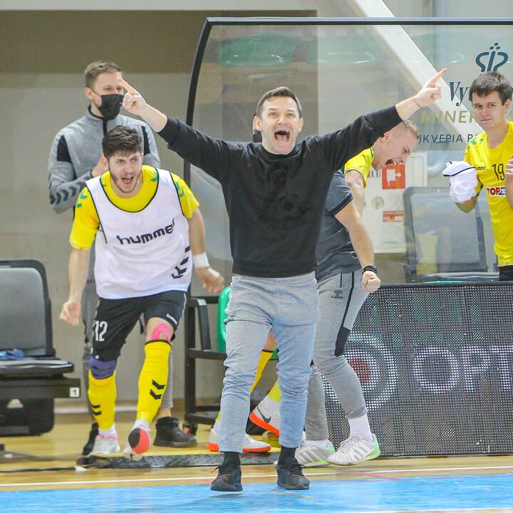 Futsalo A lyga: „Žalgiris“ – „Vikingai“ 6:4