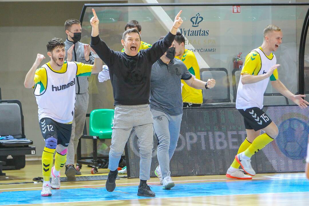 Futsalo A lyga: „Žalgiris“ – „Vikingai“ 6:4