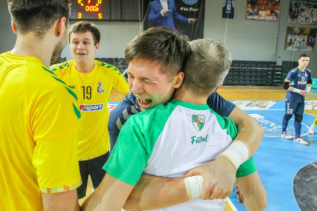 Futsalo A lyga: „Žalgiris“ – „Vikingai“ 6:4