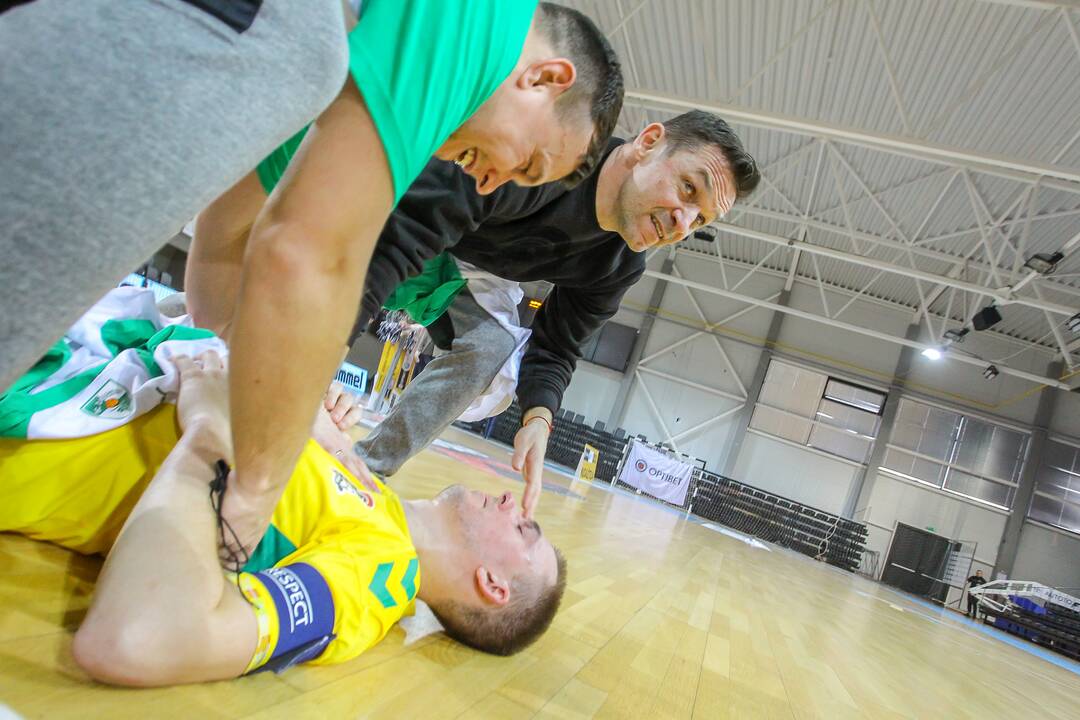 Futsalo A lyga: „Žalgiris“ – „Vikingai“ 6:4