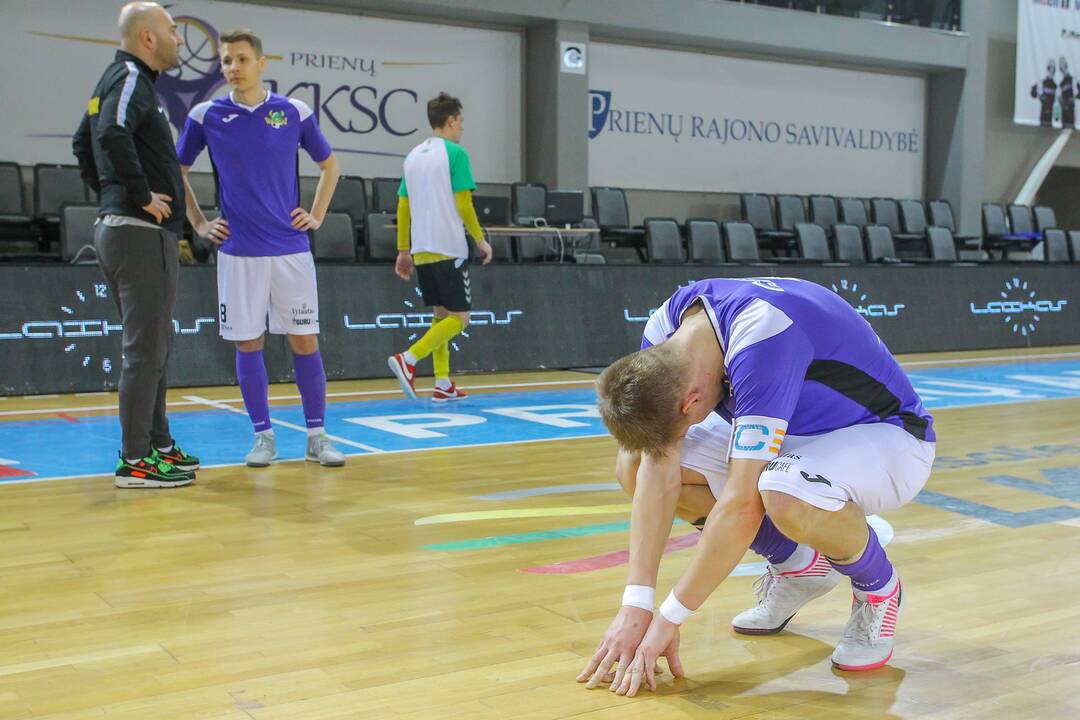 Futsalo A lyga: „Žalgiris“ – „Vikingai“ 6:4