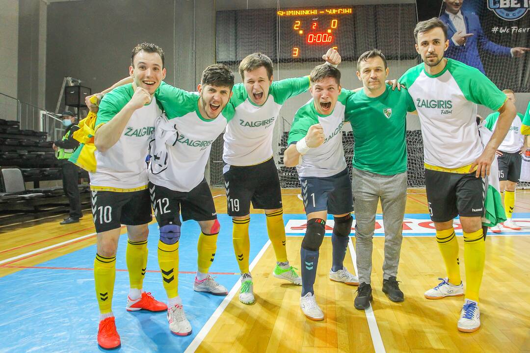 Futsalo A lyga: „Žalgiris“ – „Vikingai“ 6:4