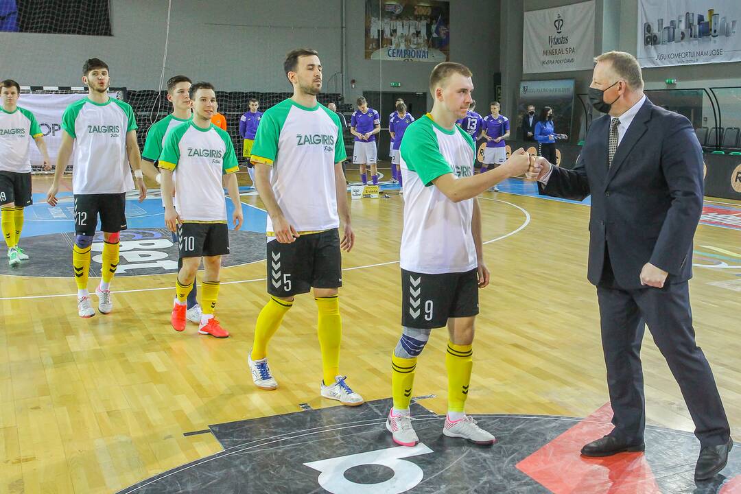 Futsalo A lyga: „Žalgiris“ – „Vikingai“ 6:4