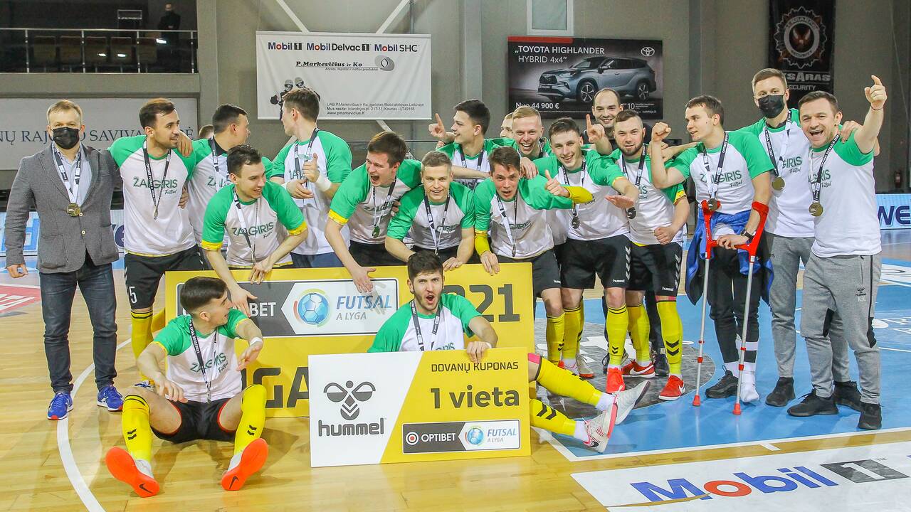 Futsalo A lyga: „Žalgiris“ – „Vikingai“ 6:4