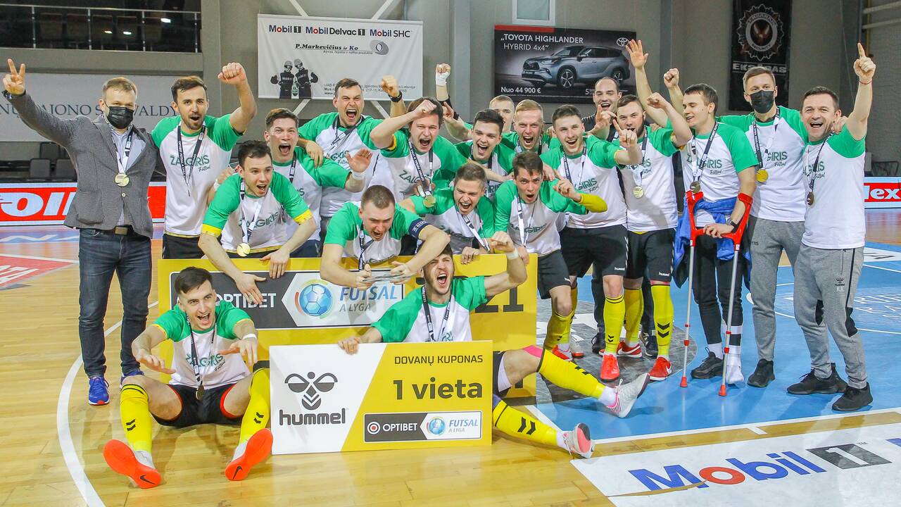 Futsalo A lyga: „Žalgiris“ – „Vikingai“ 6:4