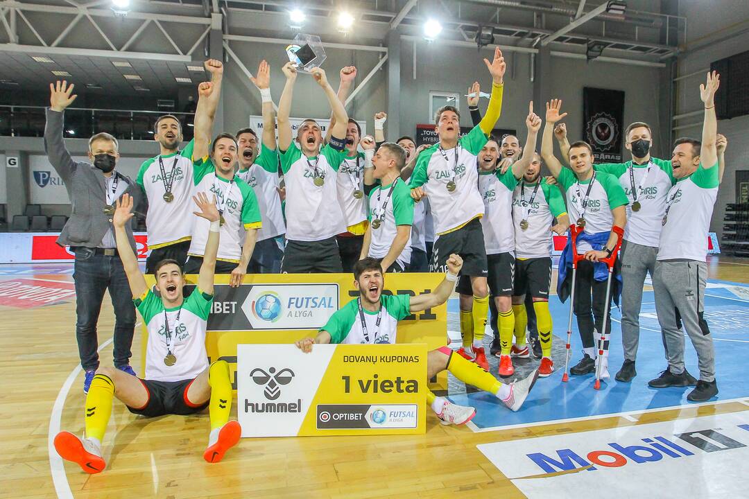 Futsalo A lyga: „Žalgiris“ – „Vikingai“ 6:4