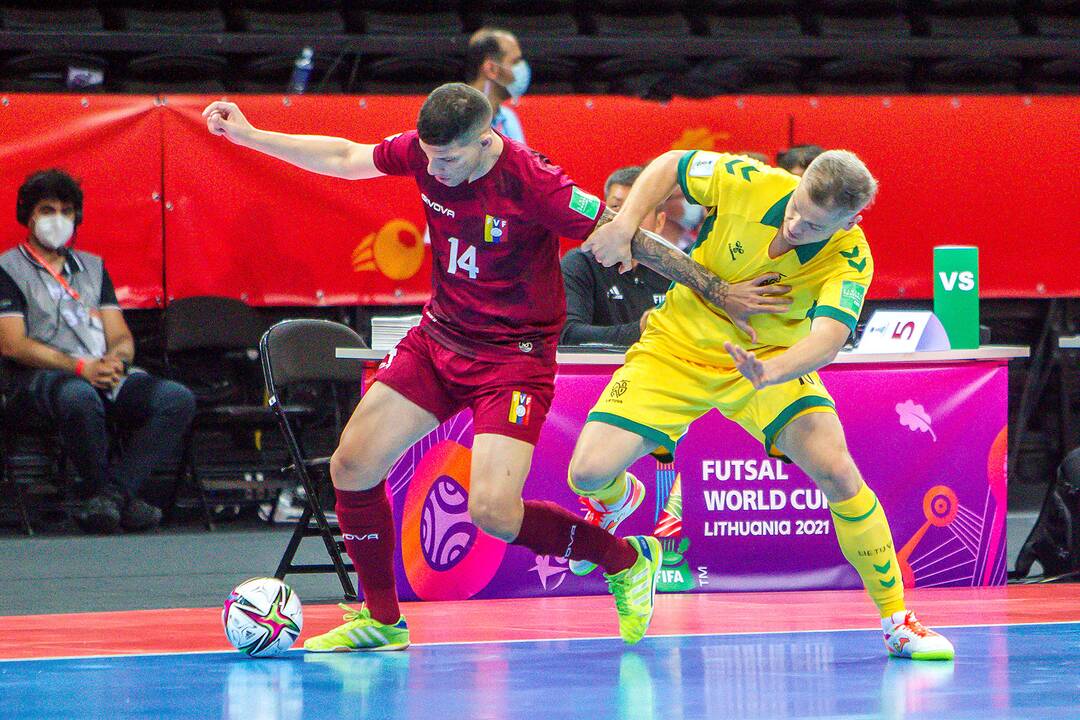 Lietuva – Venesuela 1:2 | Futsalo PČ
