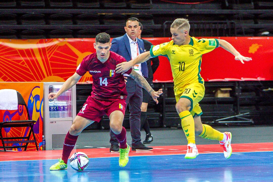 Lietuva – Venesuela 1:2 | Futsalo PČ