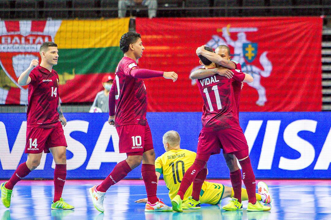 Lietuva – Venesuela 1:2 | Futsalo PČ