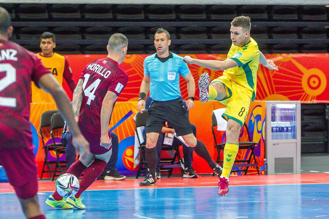 Lietuva – Venesuela 1:2 | Futsalo PČ