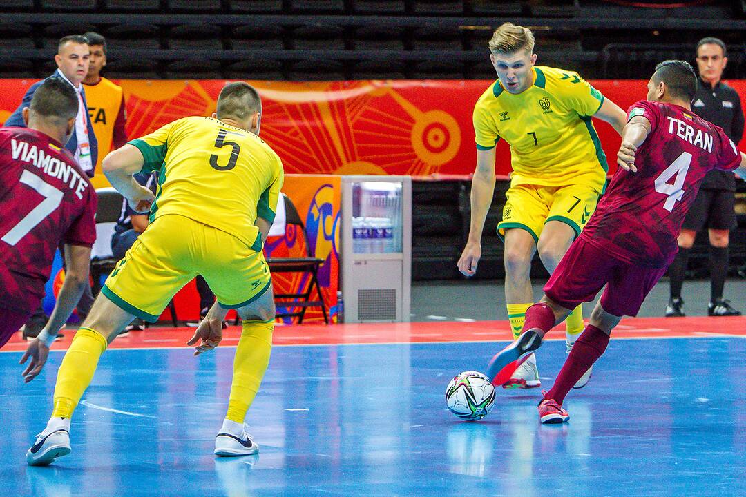Lietuva – Venesuela 1:2 | Futsalo PČ