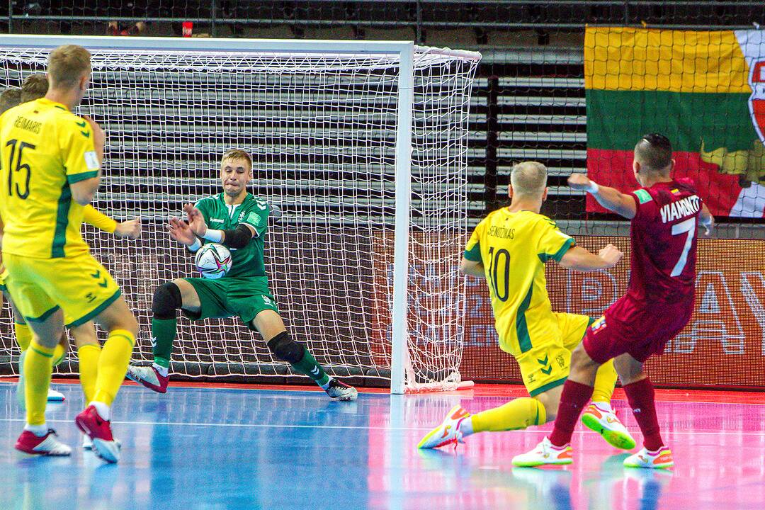 Lietuva – Venesuela 1:2 | Futsalo PČ