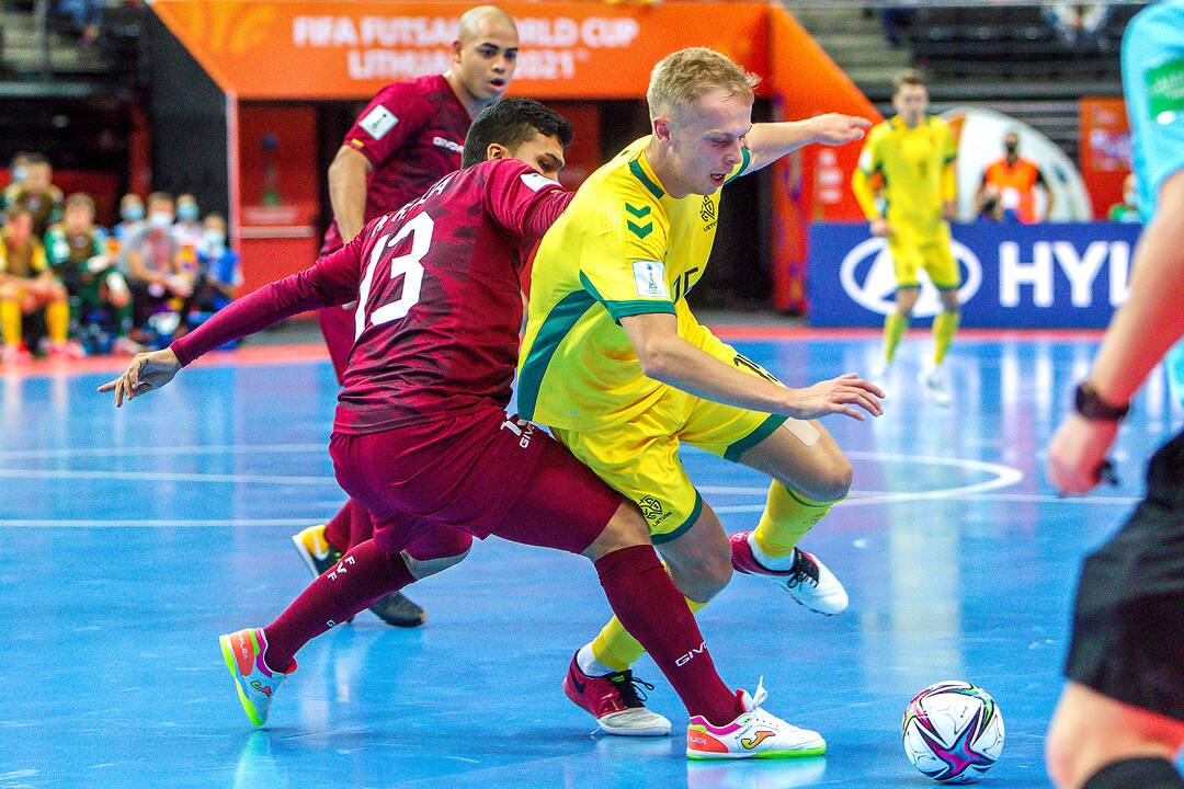 Lietuva – Venesuela 1:2 | Futsalo PČ