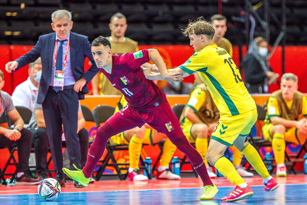 Lietuva – Venesuela 1:2 | Futsalo PČ