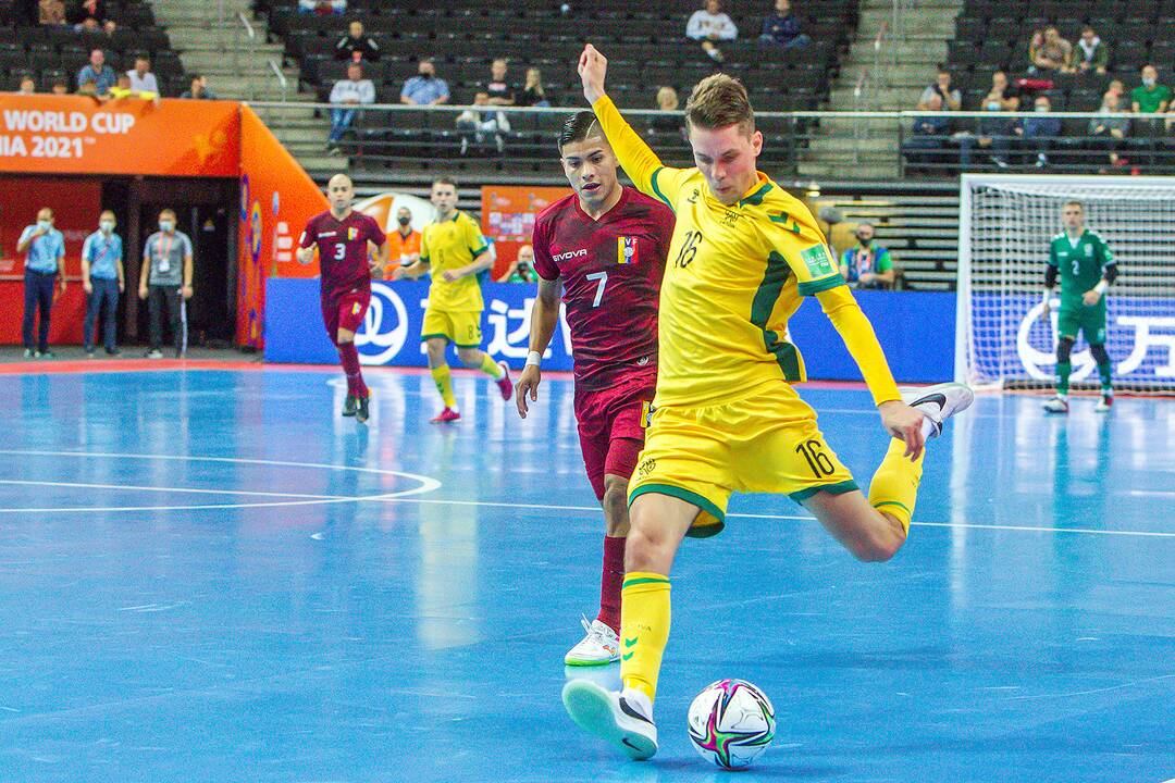 Lietuva – Venesuela 1:2 | Futsalo PČ